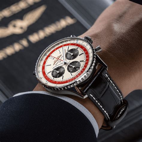 breitling navitimer wrist